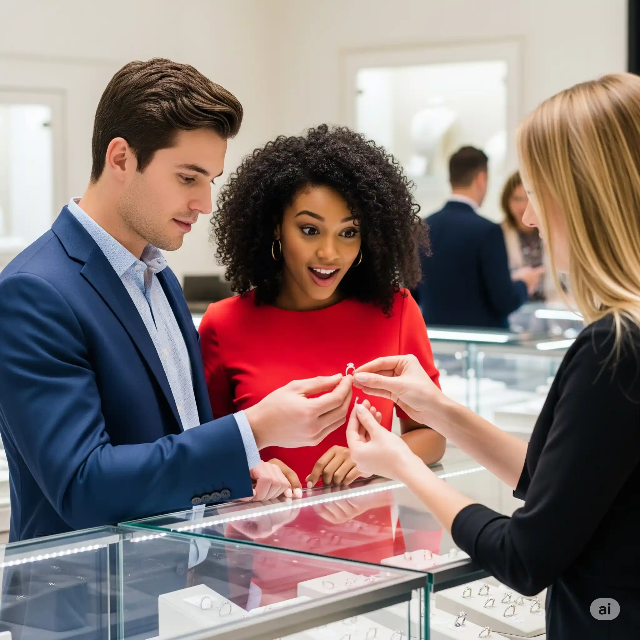 Buying an engagement ring in Hatton Garden